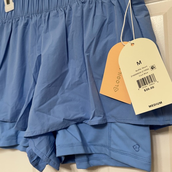 Blogilates Ruffle Short -Cool blue - Picture 6 of 6